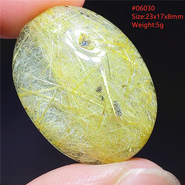 Gold Rutilated Quartz Pendant-ToShay.org