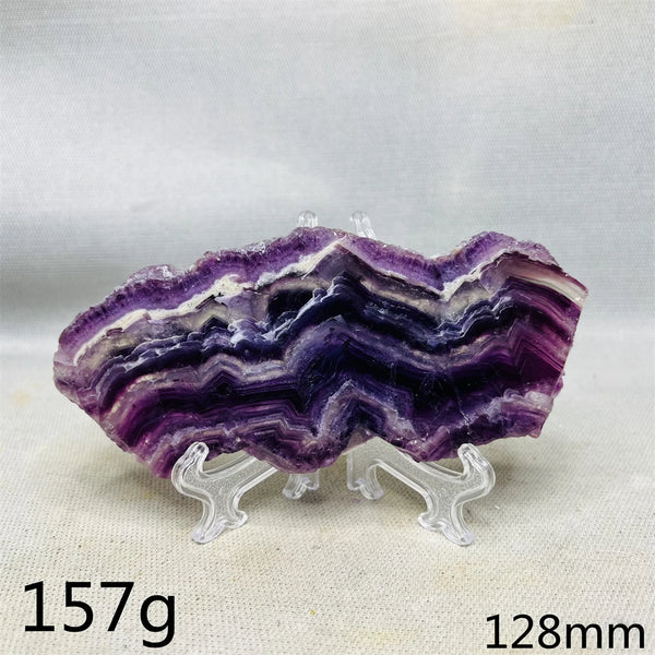 Purple Fluorite Rainbow Slice-ToShay.org