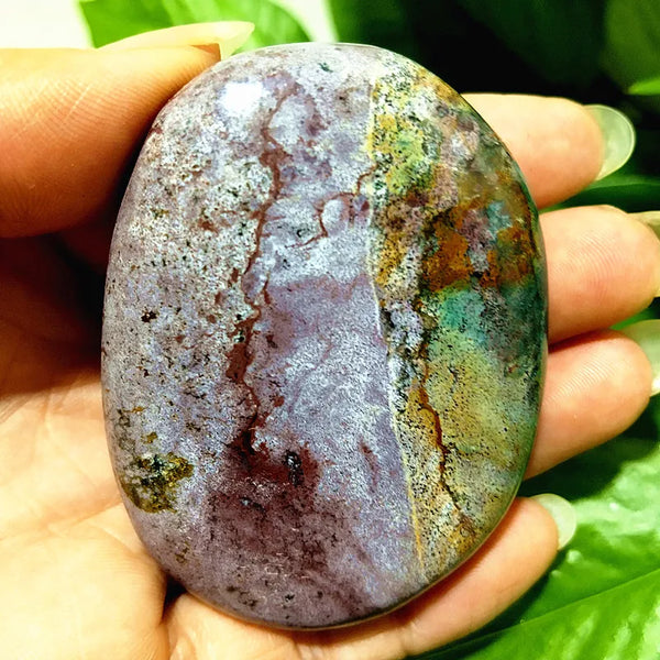 Ocean Jasper Palm Stone-ToShay.org