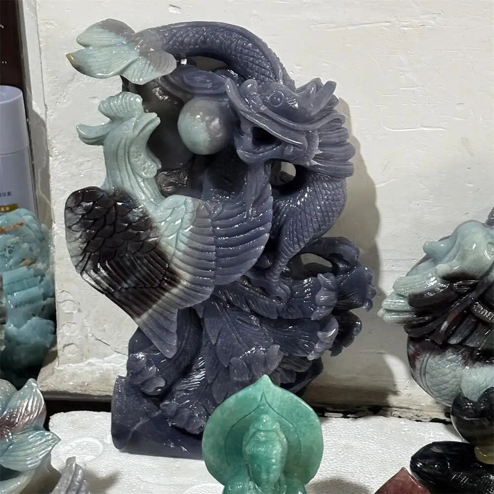 Blue Trolleite Dragon Phoenix-ToShay.org