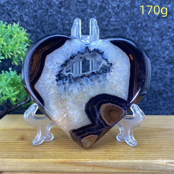 Black Agate Heart-ToShay.org