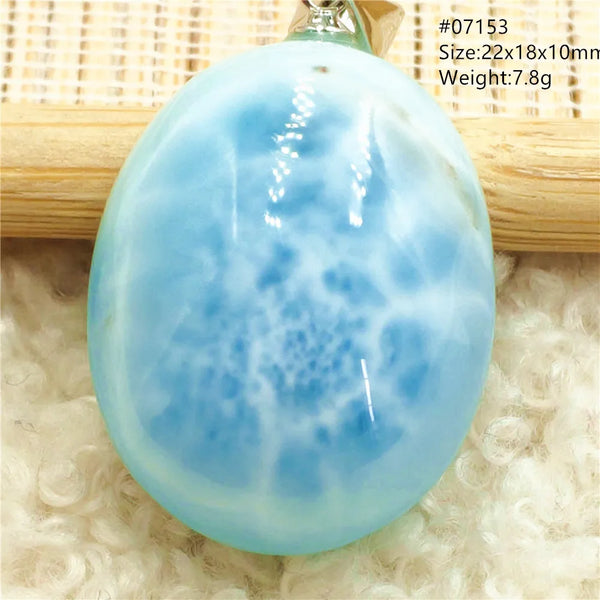 Blue Larimar Pendant-ToShay.org