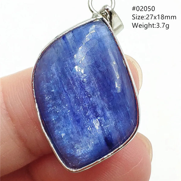 Blue Kyanite Cat Eye Pendant-ToShay.org