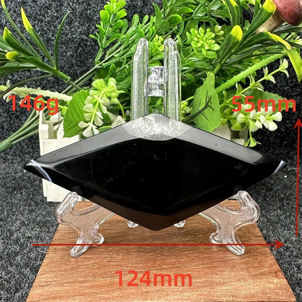 Black Agate Diamond-ToShay.org