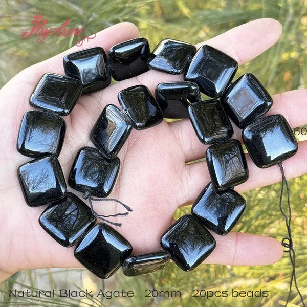 Mixed Crystal Square Beads-ToShay.org