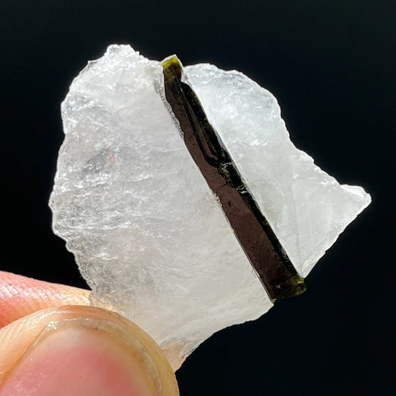 Green Tourmaline Crystal-ToShay.org