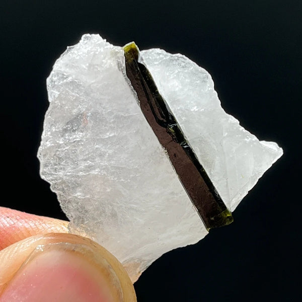 Green Tourmaline Crystal-ToShay.org