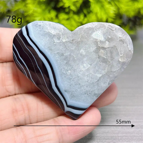 Black Agate Heart-ToShay.org