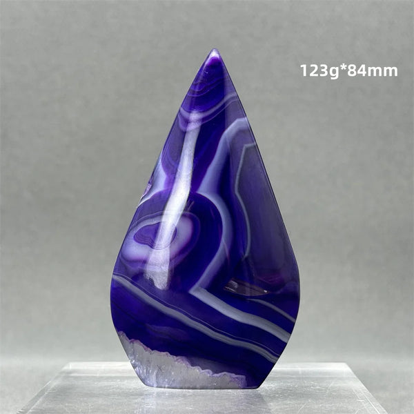 Purple Agate Torch-ToShay.org