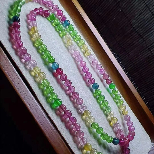 Green Blue Tourmaline Bracelet-ToShay.org