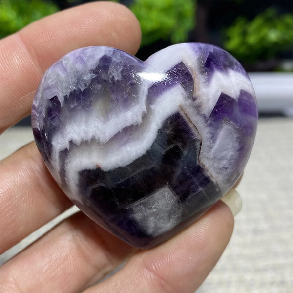Purple Dream Amethyst Heart-ToShay.org