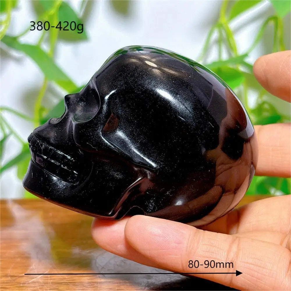 Black Obsidian Skull-ToShay.org