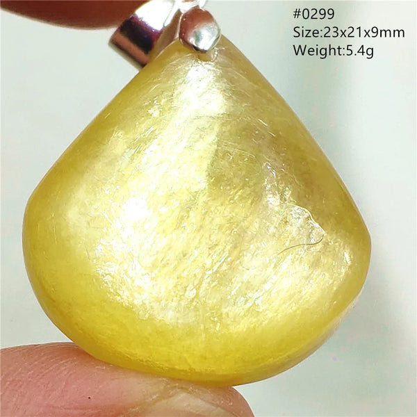 Gold Lepidolite Pendant-ToShay.org