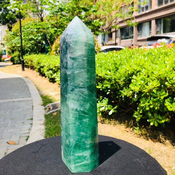 Green Fluorite Tower-ToShay.org