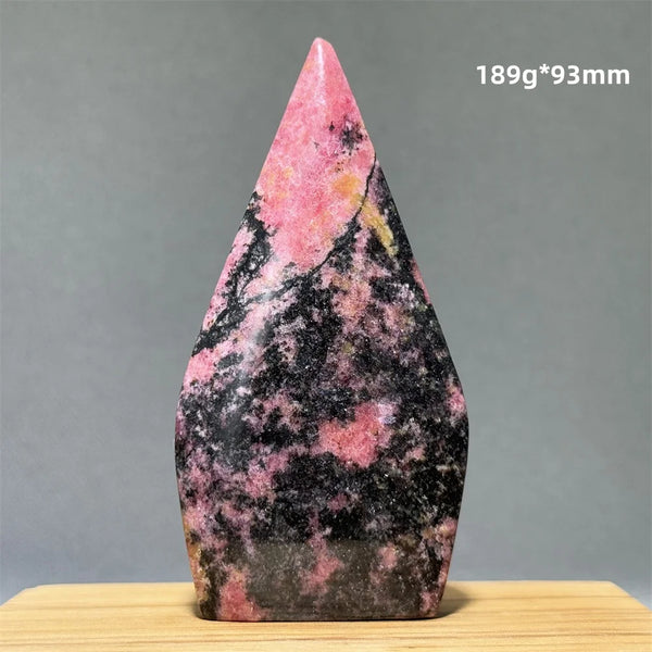 Pink Rose Rhodochrosite Torch-ToShay.org