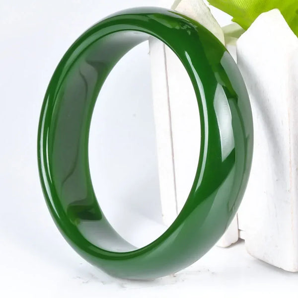 Green Jade Bangle-ToShay.org