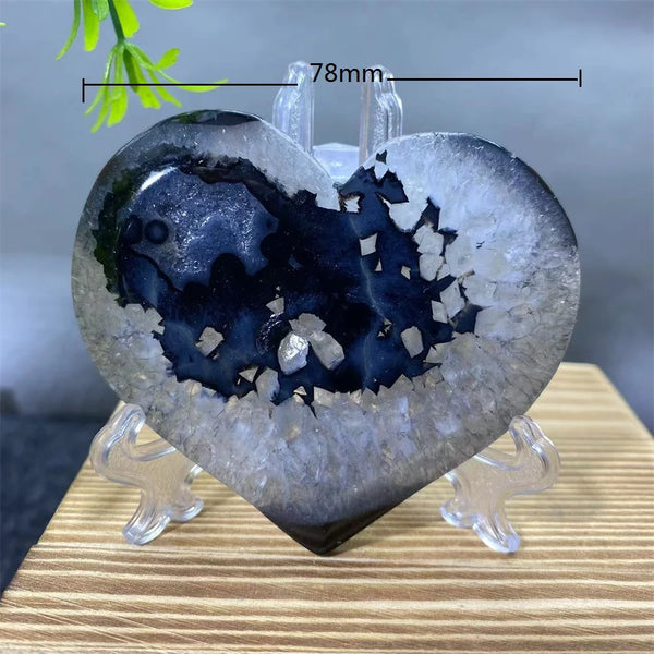 Black Agate Heart-ToShay.org