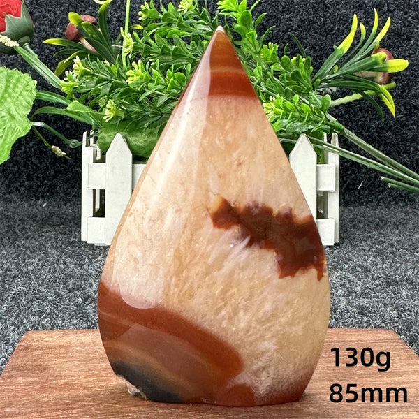 Red Carnelian Striped Agate-ToShay.org