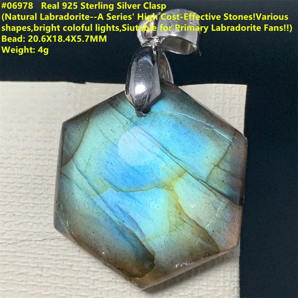 Rainbow Labradorite Pendants-ToShay.org