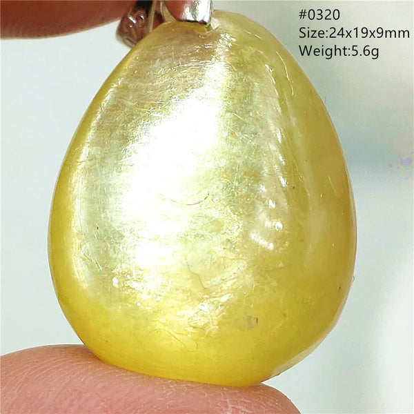 Gold Lepidolite Pendant-ToShay.org