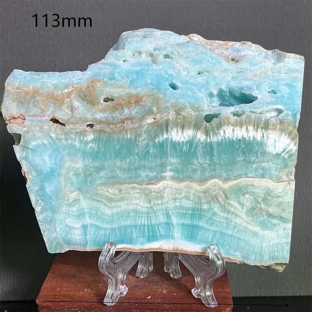 Blue Hemimorphite Slab-ToShay.org