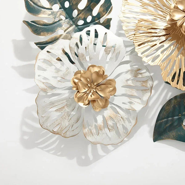 Flower Iron Wall Art-ToShay.org