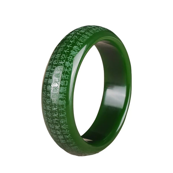 Green Jade Bangle-ToShay.org