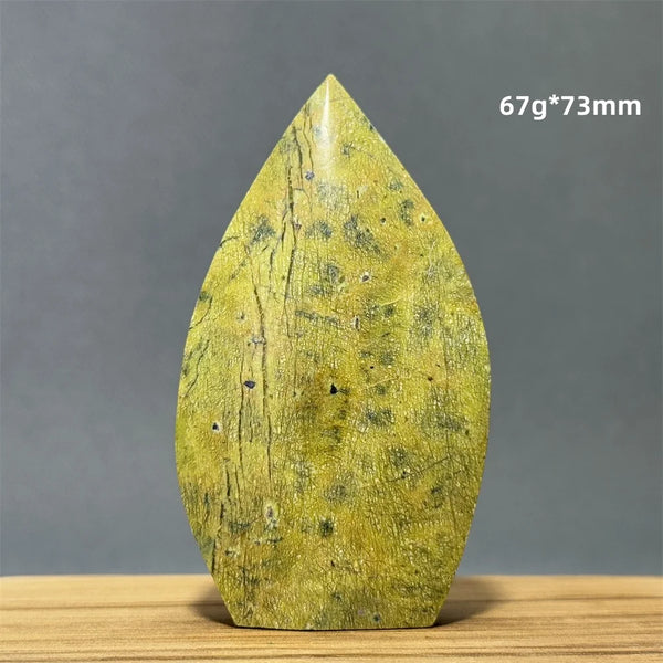 Green Atlantasite Flame-ToShay.org