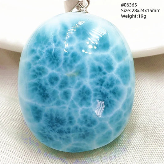Blue Larimar Pendant-ToShay.org