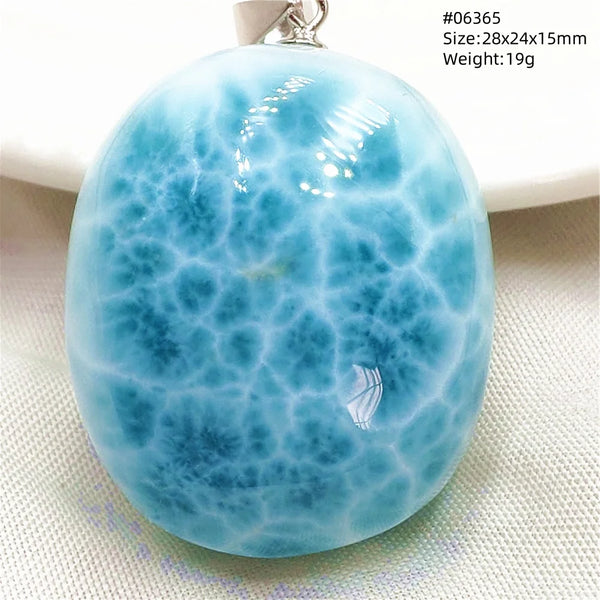 Blue Larimar Pendant-ToShay.org