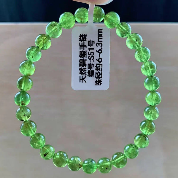 Green Tourmaline Bracelet-ToShay.org
