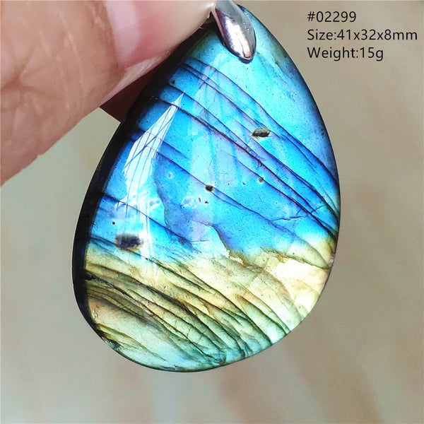 Blue Labradorite Pendant-ToShay.org