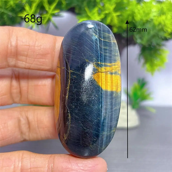 Blue Yellow Tiger Eye Stone-ToShay.org