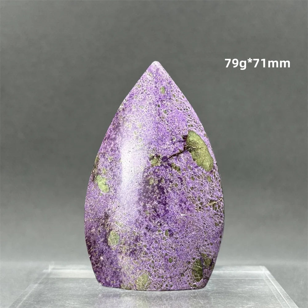 Purple Stone Torch-ToShay.org