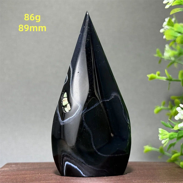 Black Agate Flame-ToShay.org