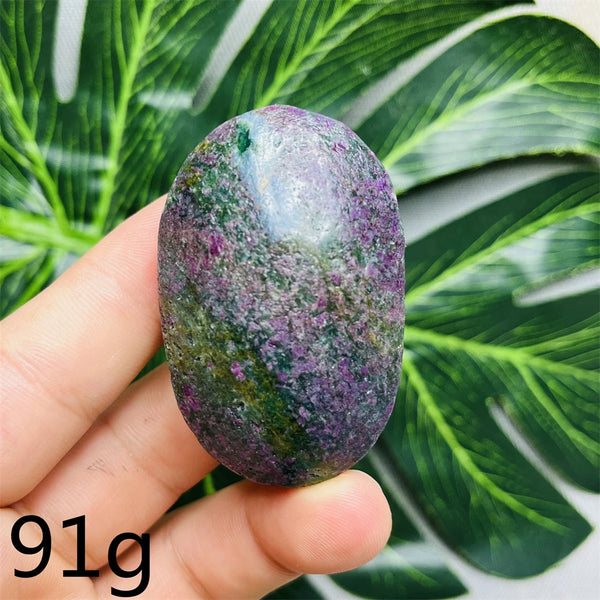 Ruby Sapphire Palm Stone-ToShay.org