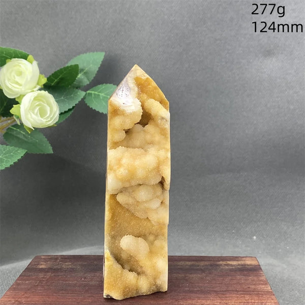 White Fluorite Cluster Point-ToShay.org