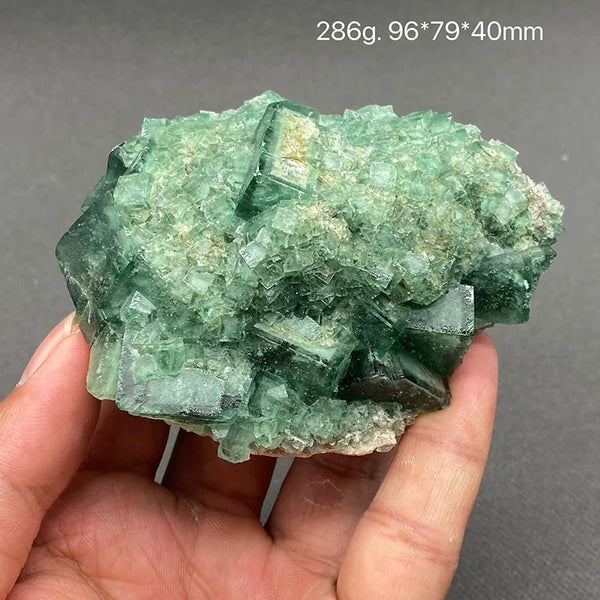Green Fluorite Crystal-ToShay.org