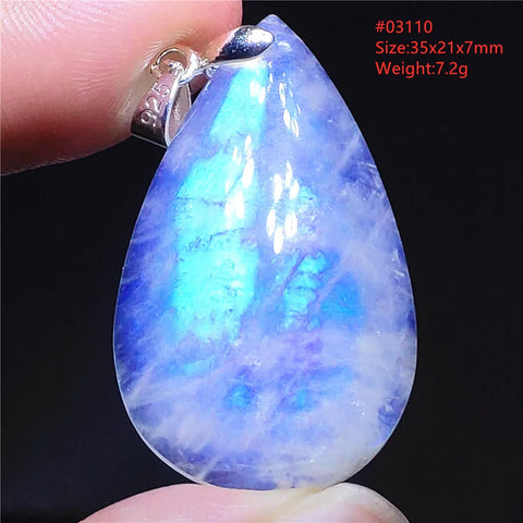 Blue Light Moonstone Pendant-ToShay.org