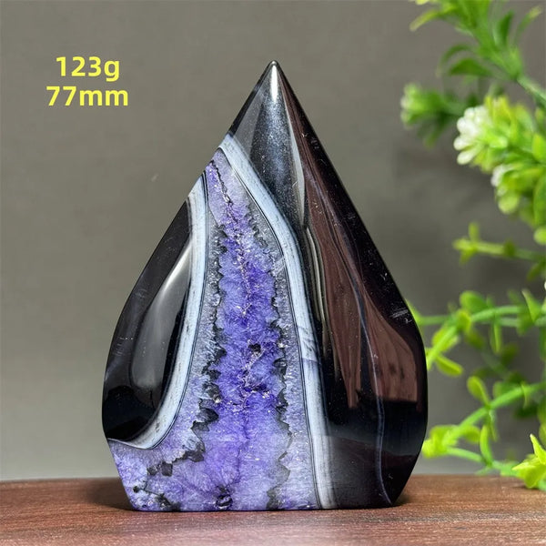 Purple Agate Flame-ToShay.org