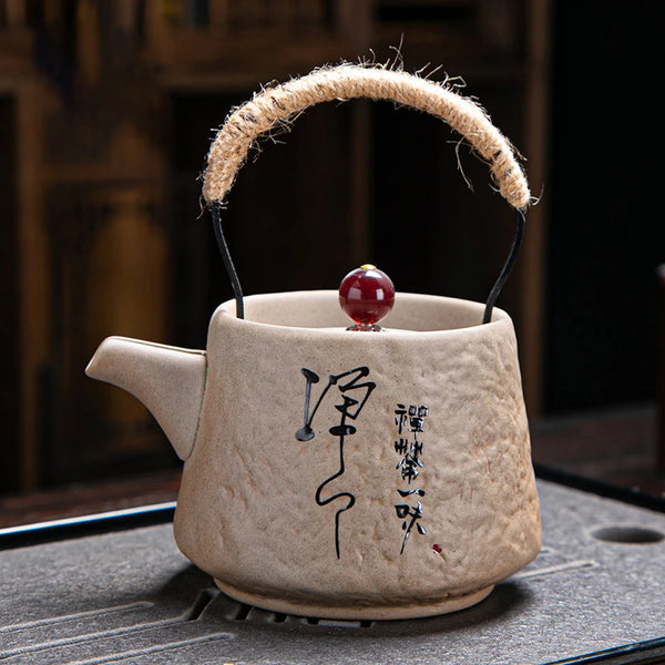 Pottery Ceramic Teapot-ToShay.org