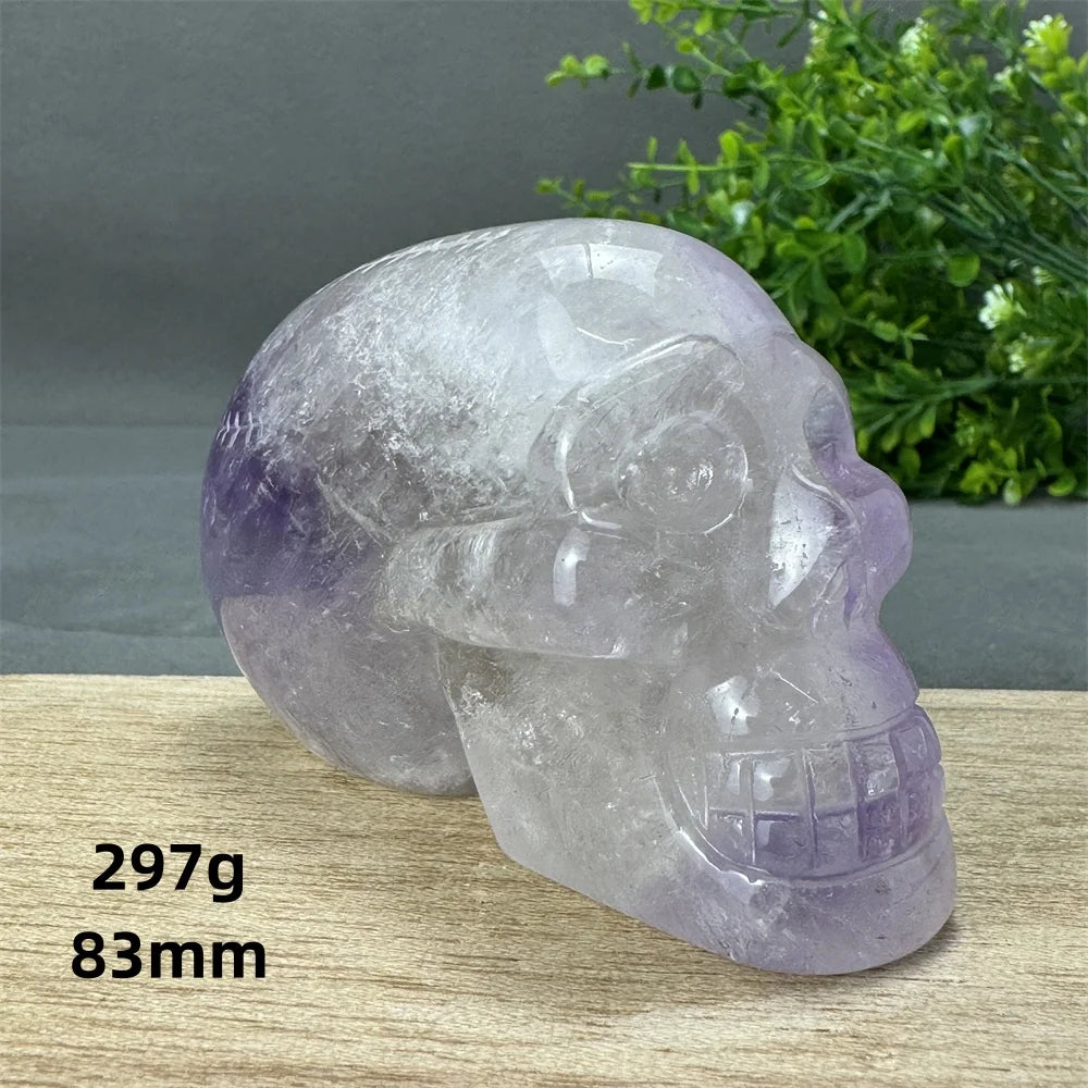 Purple Amethyst Skull-ToShay.org