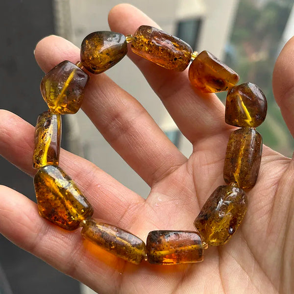 Yellow Amber Bracelet-ToShay.org