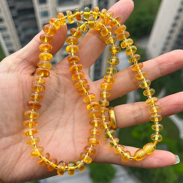 Yellow Amber Bracelet-ToShay.org