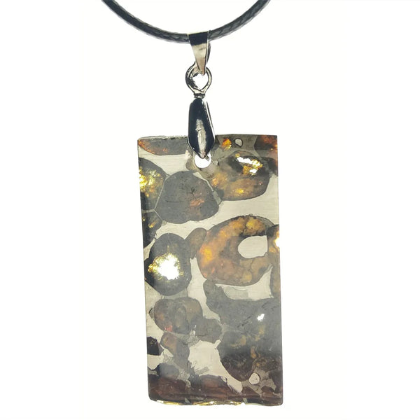 Olive Meteorite Pendant-ToShay.org