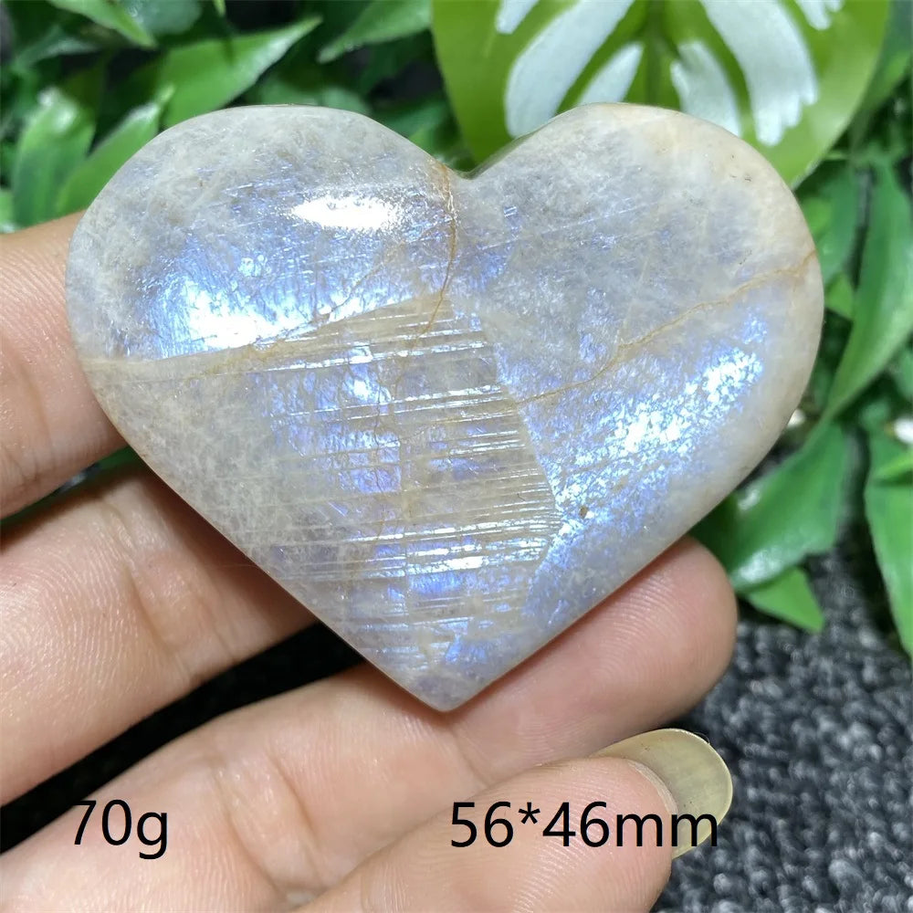 Blue Moonstone Heart-ToShay.org