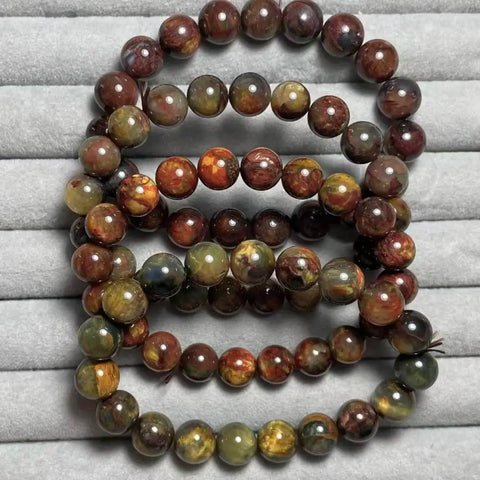 Gold Brown Pietersite Bracelet-ToShay.org