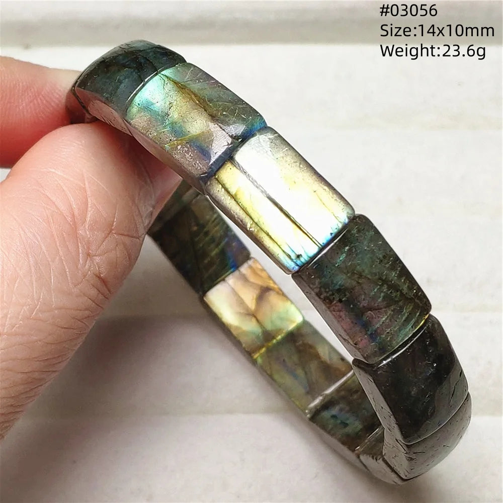 Blue Labradorite Bracelet-ToShay.org