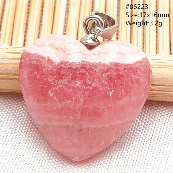 Red Rhodochrosite Pendant-ToShay.org
