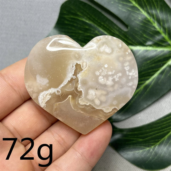 Pink Amethyst Agate Heart-ToShay.org